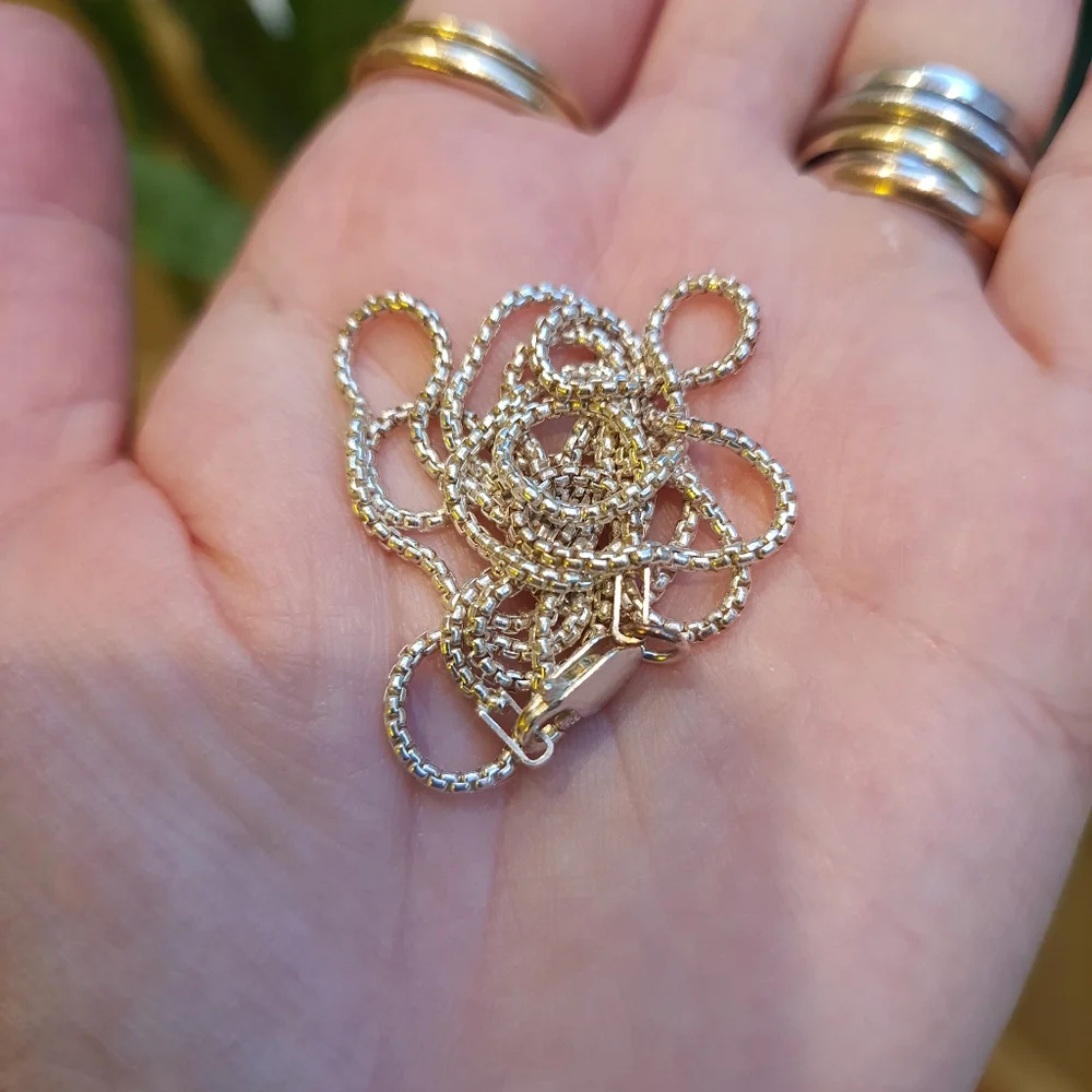 925 Sterling Silver Necklace - Picture 6 of 8